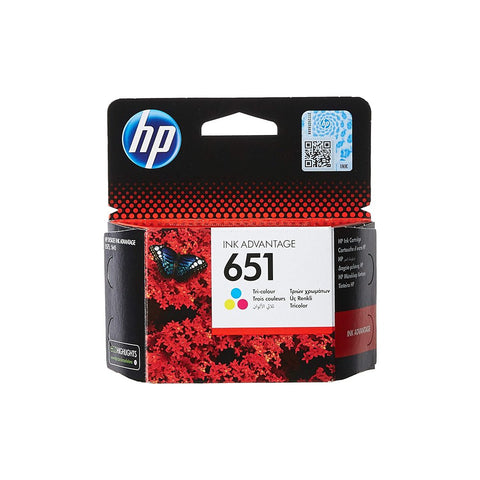HP 651 Tri-color Original Ink Advantage Cartridge (C2P11AE) HP