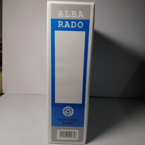 65Mm Pvcd White A4 Ring File Alba Rado 2D ColorWaves