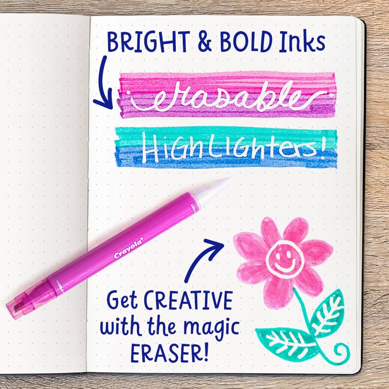 6CT.TAKE NOTE ERASABLE HIGHLIGHTERS ColorWaves