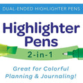 6CT.TAKE NOTE WRITE & HIGHLIGHT PENS ColorWaves