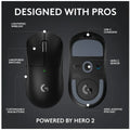 Logitech G Pro X Superlight 2 LIGHTSPEED Wireless Gaming Mouse, Black Logitech