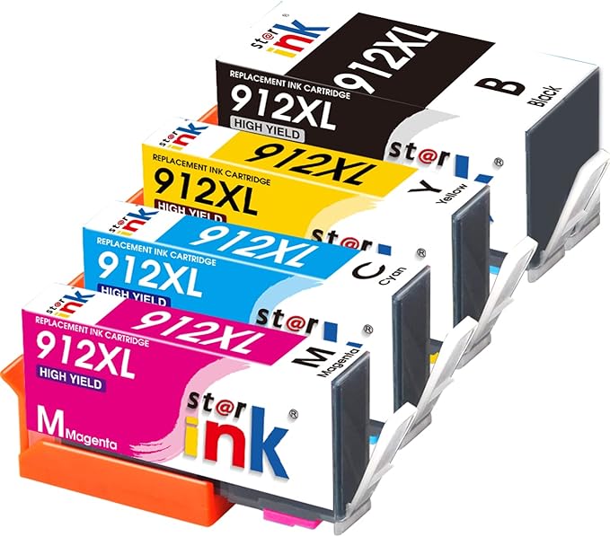 HP 912XL Compatible Ink Combo Pack HP