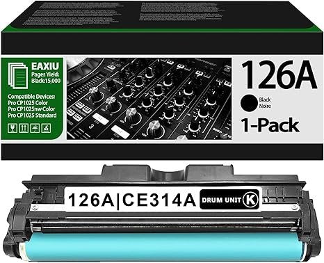 Compatible CE314A Drum Unit Replacement for HP 126A HP