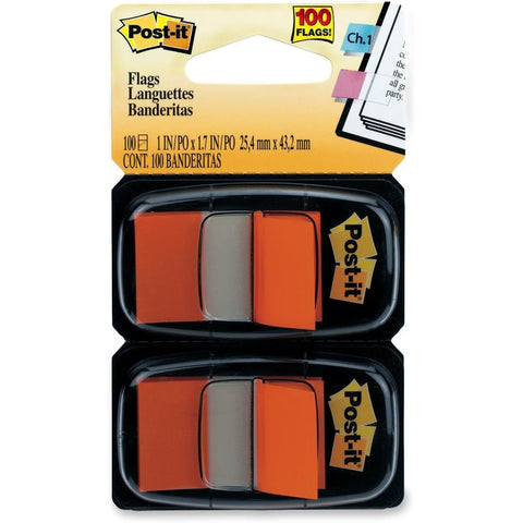Post-It Flags Orange 1X1.7 ColorWaves