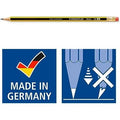 Staedtler Noris Pencil With Rubber Tip Box Of 12 - St-122-Hba-53 ColorWaves
