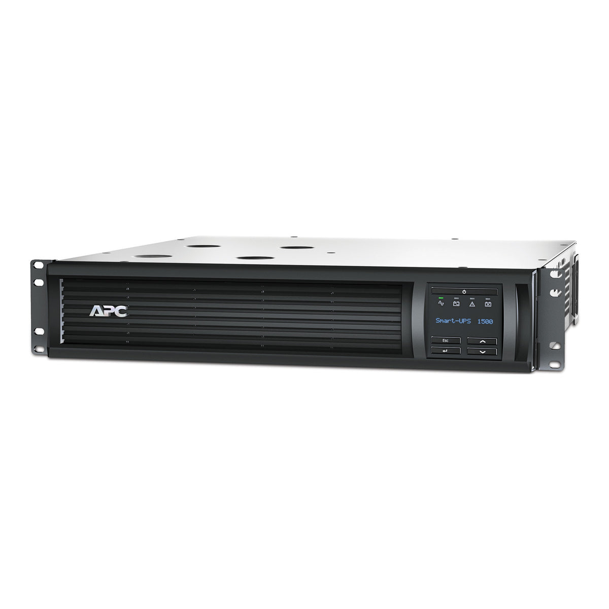 APC Smart-UPS, Line Interactive, 1500VA, Rackmount 2U, 230V, 4x IEC C13 outlets, SmartConnect Port+SmartSlot, AVR, LCD ColorWaves