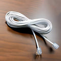 Telephone Cable Plug To Plug Modem Line Cable, 10 Meter Pack Of 1 ColorWaves
