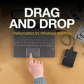 Seagate Expansion 1TB External HDD USB 3.0 for Windows and Mac with 3 yr Data Recovery Services (STKM1000400) ColorWaves
