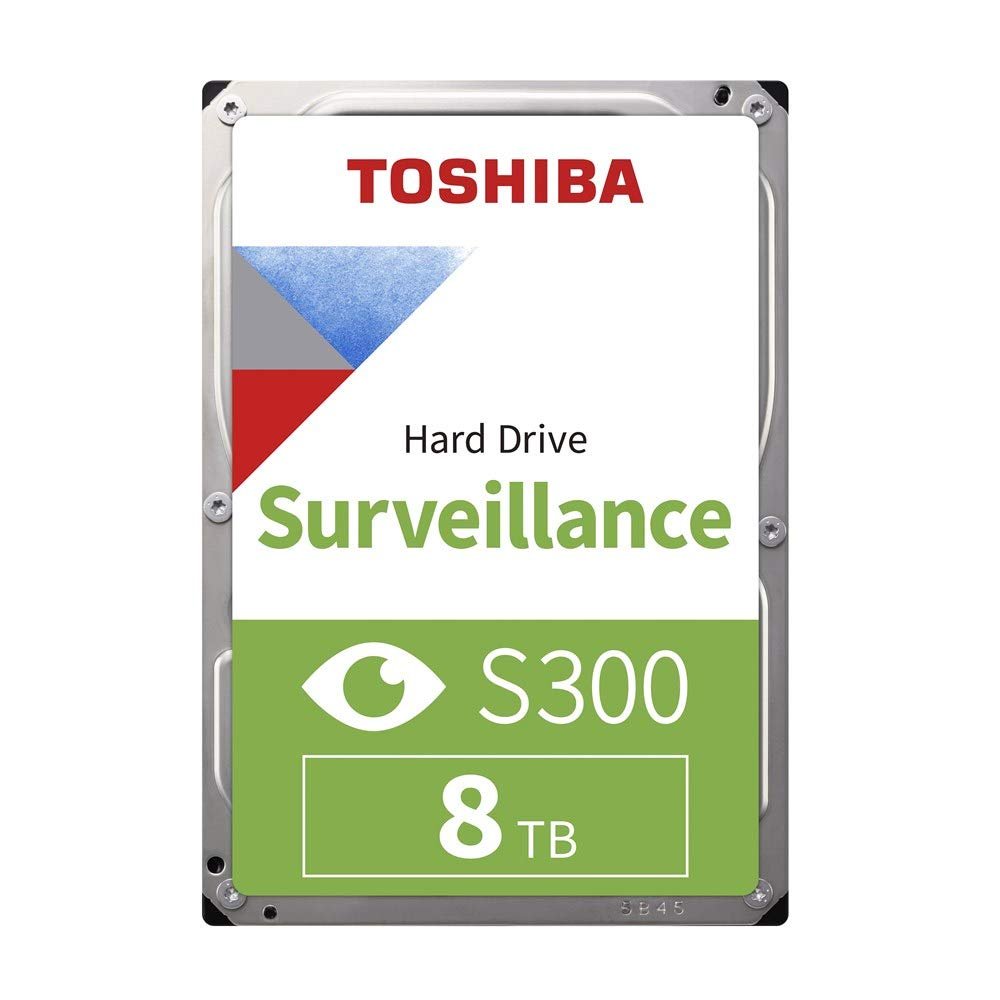 8Tb Toshiba S300 Video Streaming Hard Drive For Surveillance Dvr/Nvr (Hdwt380Uzsva) Toshiba