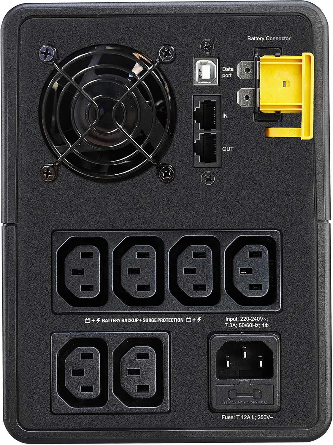 APC Back-UPS BX1600MI 1600VA 900W Line Interactive UPS 230V AVR 6 IEC C13 Tower Apc