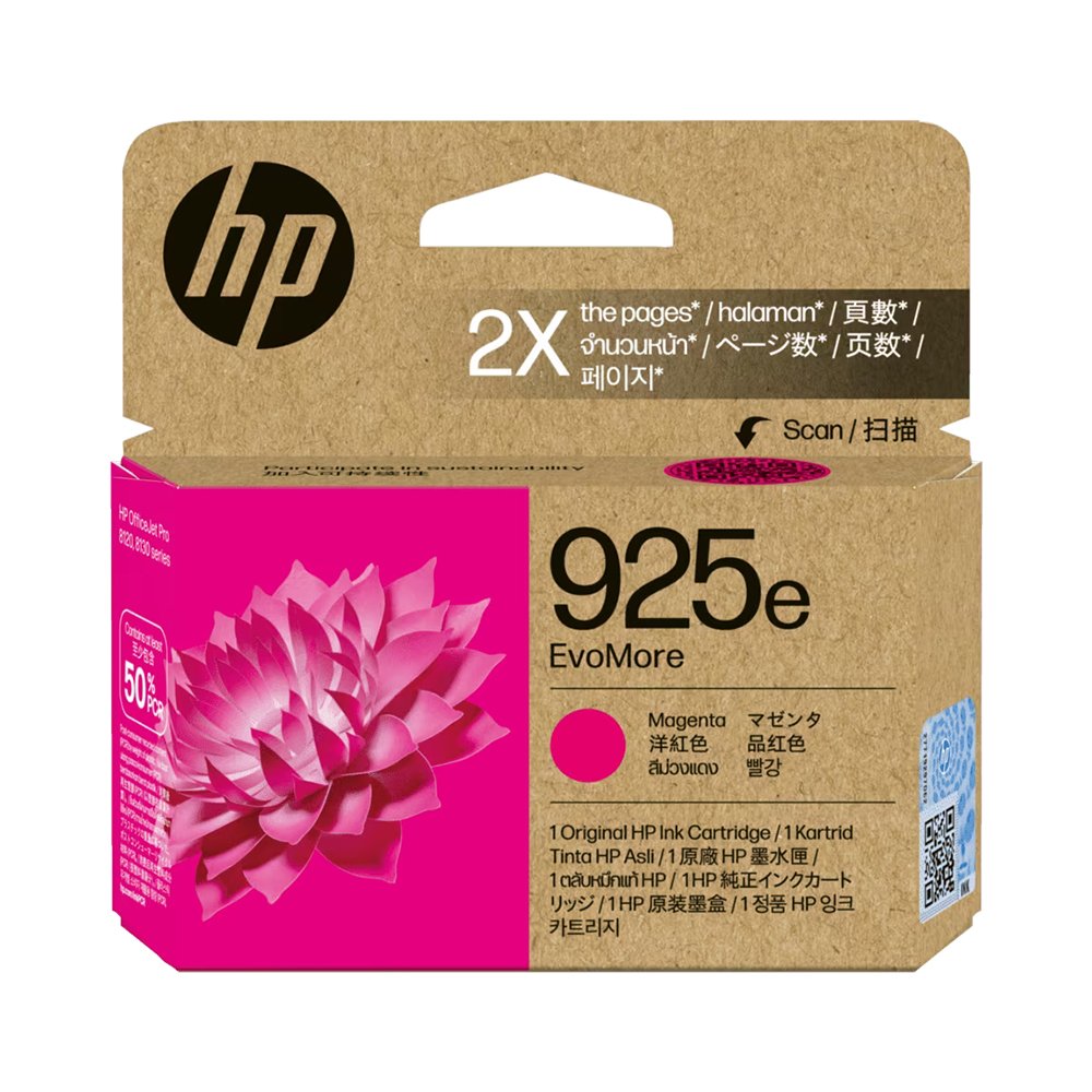 HP 925e EvoMore Magenta Original Ink Cartridge HP