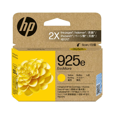 HP 925e EvoMore Yellow Original Ink Cartridge HP