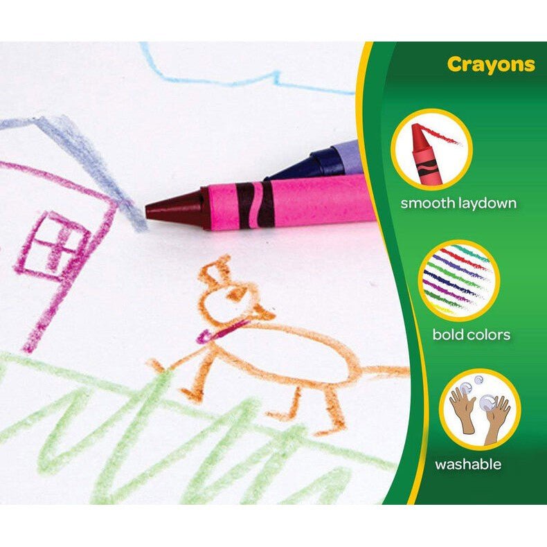 96 ct - Non - peggable Crayon ColorWaves
