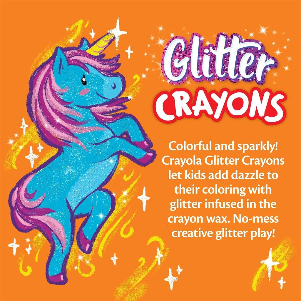 96 ct. Special Effects Crayons Neon, Metallic, Pearlescent & Glitter Crayons, ColorWaves