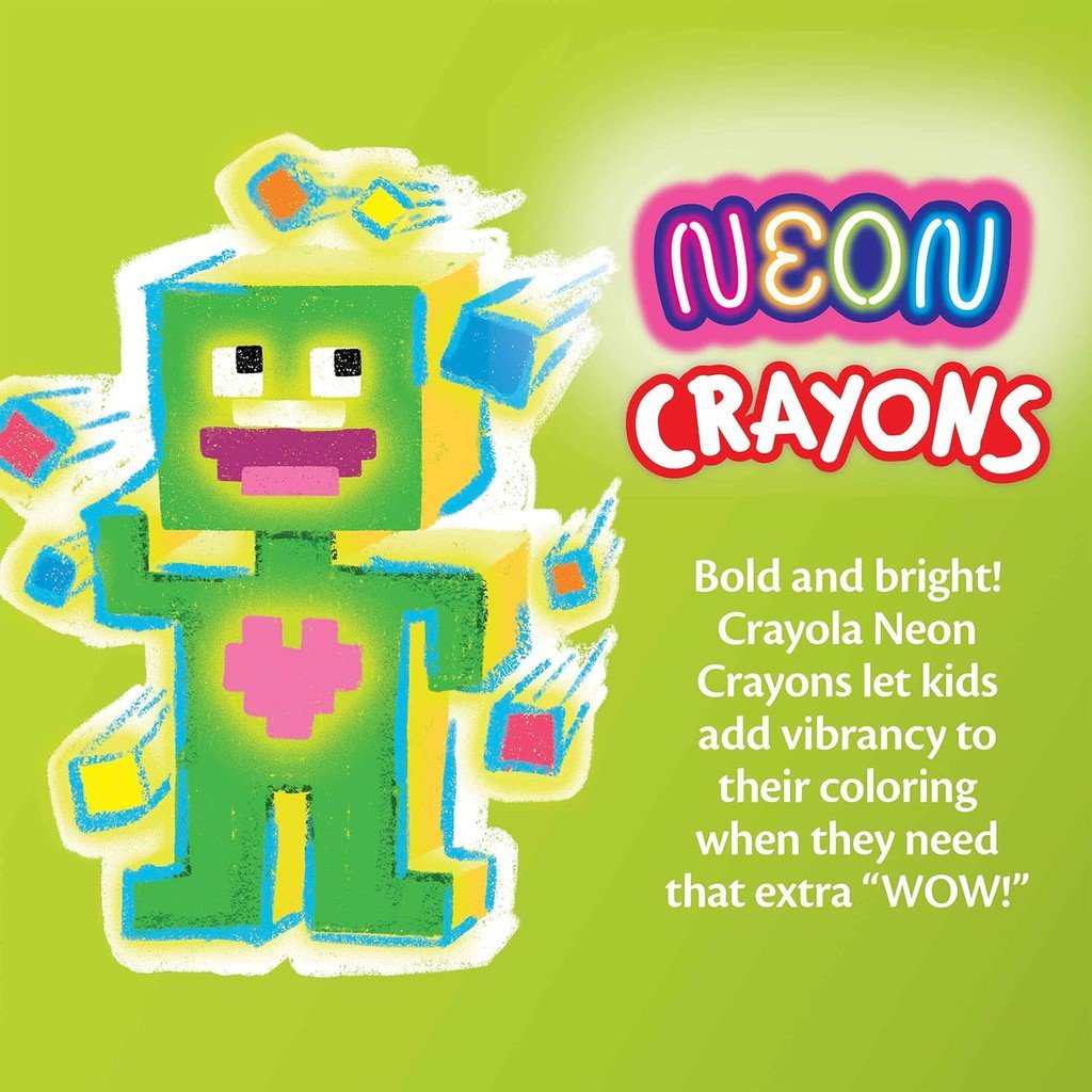 96 ct. Special Effects Crayons Neon, Metallic, Pearlescent & Glitter Crayons, ColorWaves