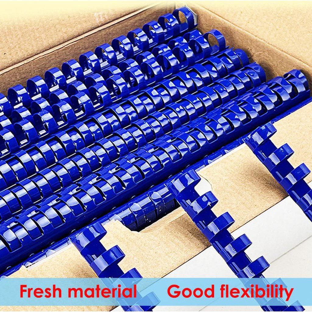 A4 30Cm Flexible Plastic Binding Ring For Notebook ColorWaves