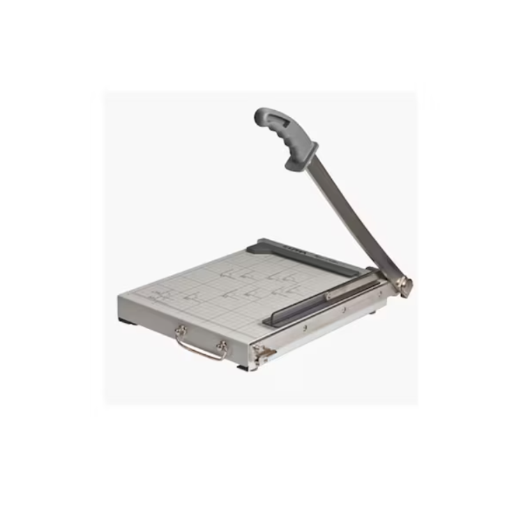 Atlas A4 Size Metal Base Paper Cutter With Handle ColorWaves