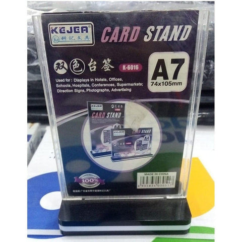 A7 Card Stand ColorWaves