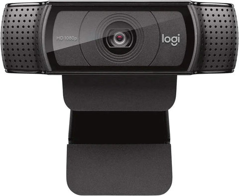Logitech C920 HD Pro Webcam – Full HD 1080p Widescreen Video with Dual Microphones Logitech