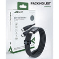 ACEFAST C3-03 USB-C To USB-C TPE Charging Data Cable - Black ColorWaves