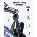 ACEFAST C3-03 USB-C To USB-C TPE Charging Data Cable - Black ColorWaves