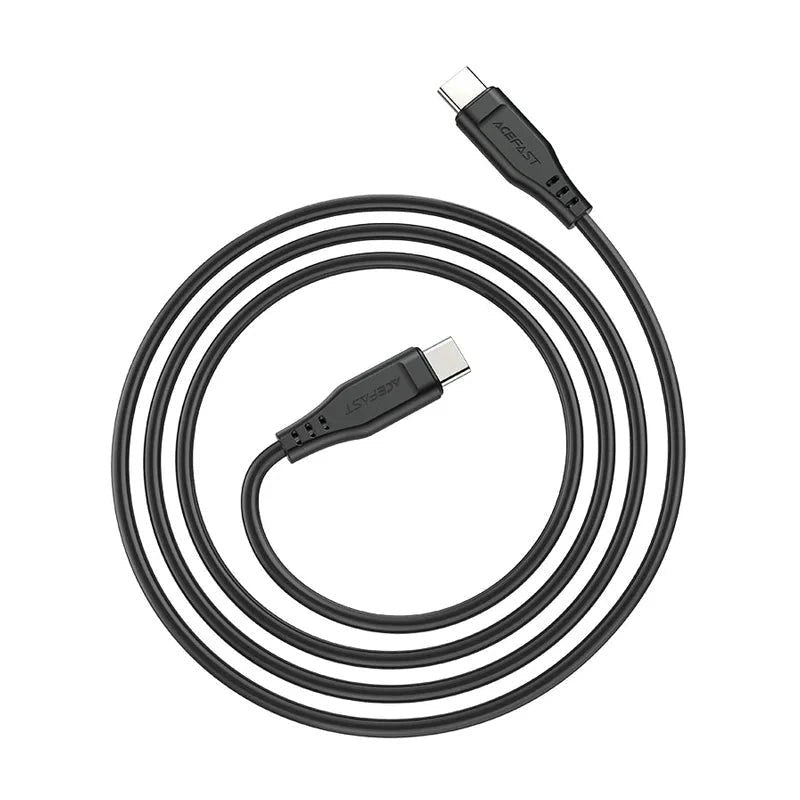 ACEFAST C3-03 USB-C To USB-C TPE Charging Data Cable - Black ColorWaves