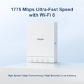 Ruijie Wall Plate Wi-Fi 6 (802.11Ax) Access Point Rg-Ap180 Ruijie