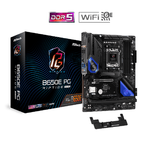 ASRock B650E PG Riptide WiFi - ATX AM5 Motherboard ColorWaves