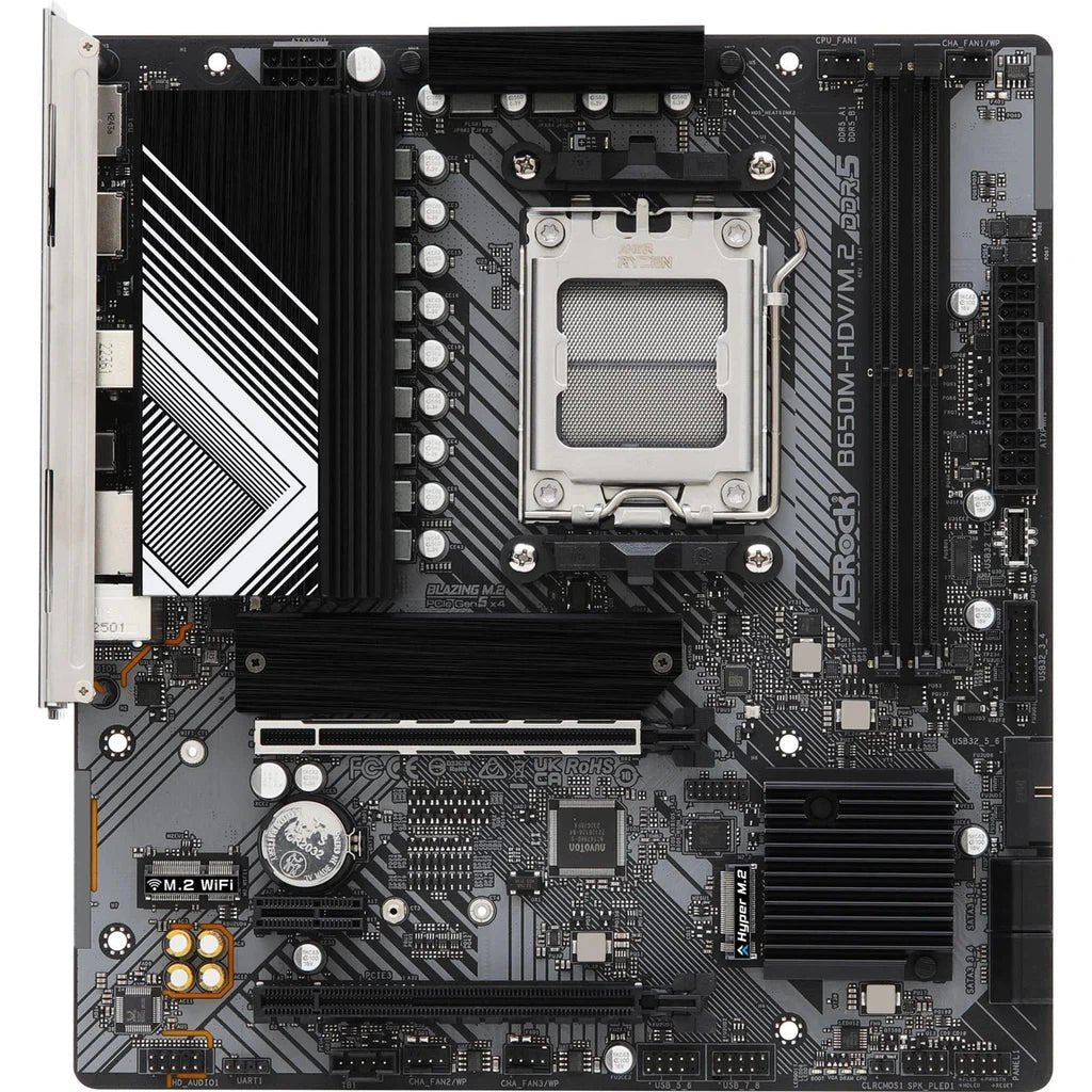 ASRock B650M-HDV/M.2 AMD AM5 Motherboards ColorWaves