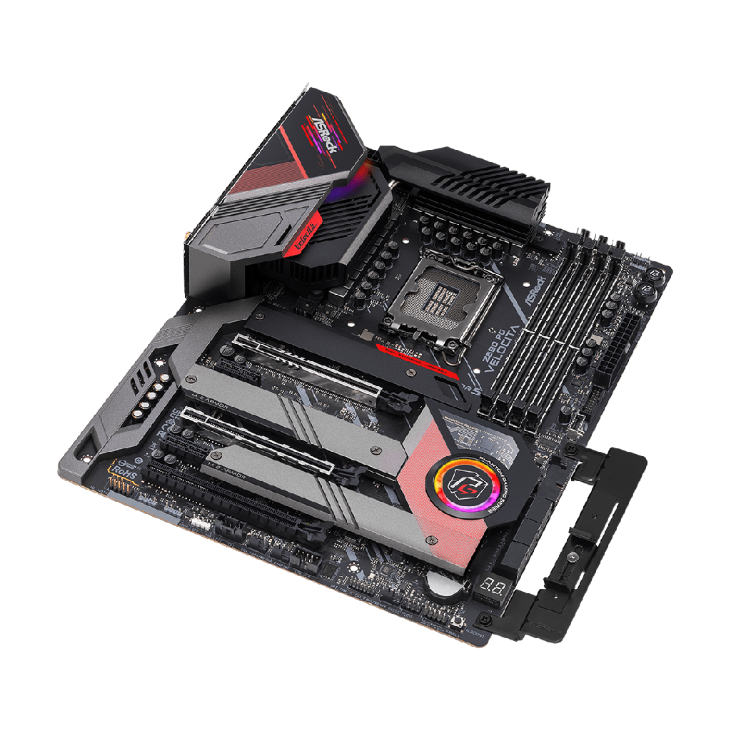 ASRock Intel Z690 PG Velocita DDR5 - Gaming Motherboard - Black ColorWaves