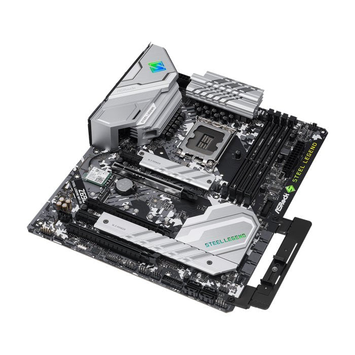 ASRock Intel Z690 Steel Legend WIFI-6E DDR4 ATX Motherboard ColorWaves