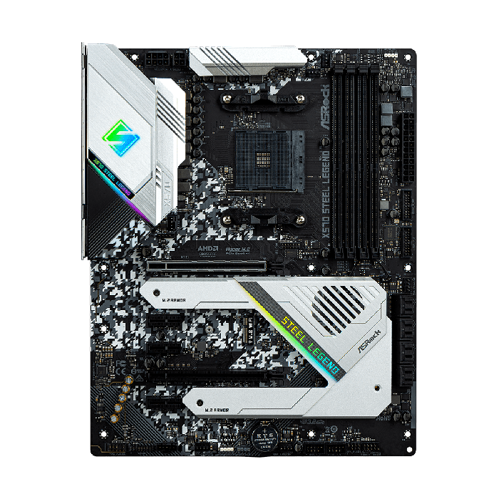 ASRock X570 Steel Legend DDR4 Motherboard ColorWaves