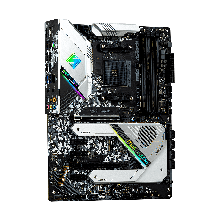 ASRock X570 Steel Legend DDR4 Motherboard ColorWaves