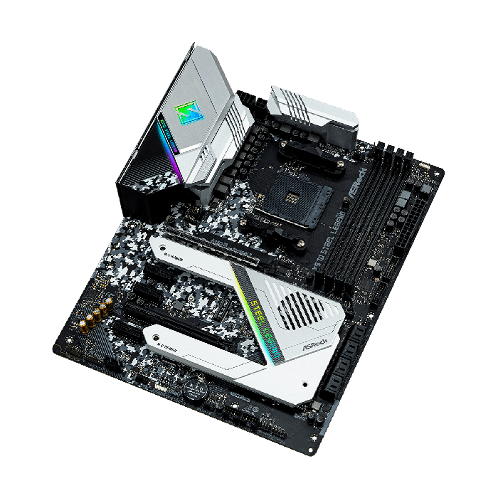 ASRock X570 Steel Legend DDR4 Motherboard ColorWaves