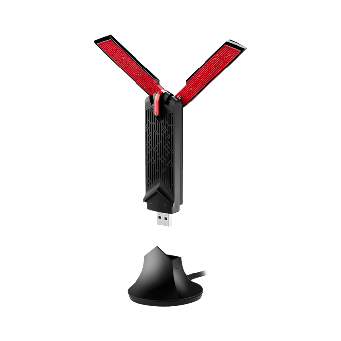 ASUS (USB-AC68) Dual Band AC1900 USB Wi-Fi Adapter - 5GHz (1300 Mbps) / USB 3.0 ColorWaves