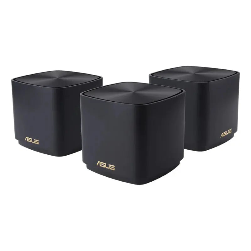 ASUS (XD4) ZenWi-Fi AX Mini Whole Home Mesh Wi-Fi 6 - 5GHz (1201 Mbps) / Gigabit WAN / Gigabit LAN (3-Pack) ColorWaves