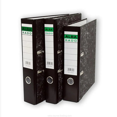 40Mm Pvc 4D White Ring Alba Rado File ColorWaves