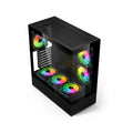Acer V930B Mid Tower Two Panel Front & Left Side Tempered Glass Case with 6 RGB Fans - Black ColorWaves