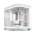 Acer V950 Mid Tower Two Panel Front & Left Side Tempered Glass Case with 7 RGB Fans - White ColorWaves