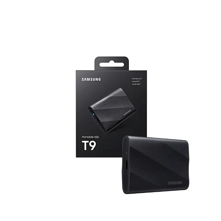 SAMSUNG 1TB External SSD T9 Portable Black MU-PG1T0B Samsung