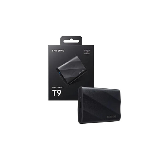 SAMSUNG 1TB External SSD T9 Portable Black MU-PG1T0B Samsung