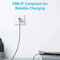 Anker 322 USB-A to USB-C Cable / 15W / 1.8m / 6ft / Black ColorWaves