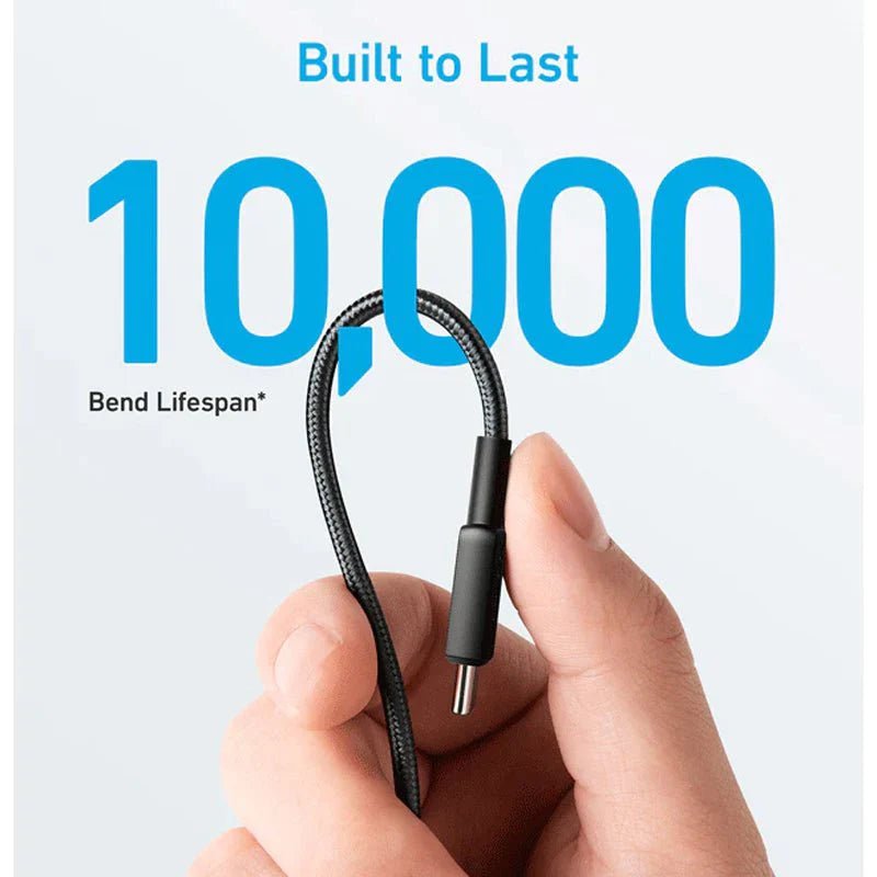 Anker 322 USB-C to USB-C Cable - 60W / 0.9 Meter / Black ColorWaves