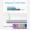 Anker 322 USB Power Strip 4 in 1 - White ColorWaves