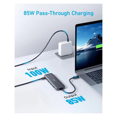 Anker 332 USB-C Hub (5-in-1) - Black ColorWaves