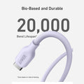 Anker 542 USB-C to Lightning Cable (Bio-Based) (0.9m/3ft) -Violet ColorWaves