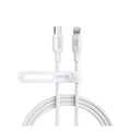 Anker 542 USB-C to Lightning Cable (Bio-Based) (0.9m/3ft) -White ColorWaves