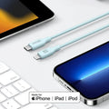 Anker 542 USB-C to Lightning Cable (Bio-Based) (1.8m/6ft) -Blue ColorWaves