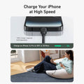 Anker 542 USB-C to Lightning Cable (Bio-Nylon) (1.8m/6ft) -Black ColorWaves