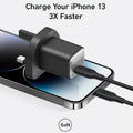 Anker 544 USB-C to USB-C Cable 140W (Bio-Based) (0.9m/3ft) -Black ColorWaves